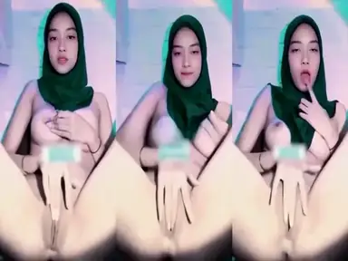 Sarah Hijab Sange Main Jari Liar Puas Total